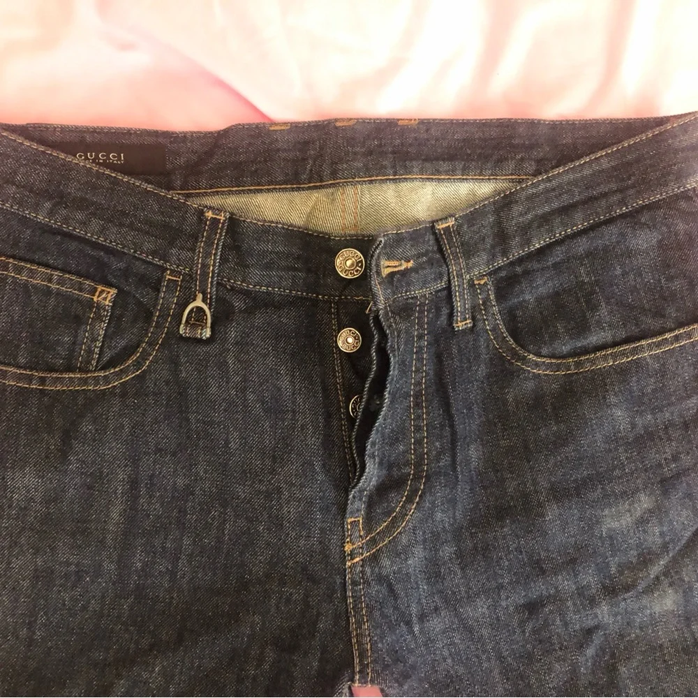Gucci Men's Straight Jeans - Blue